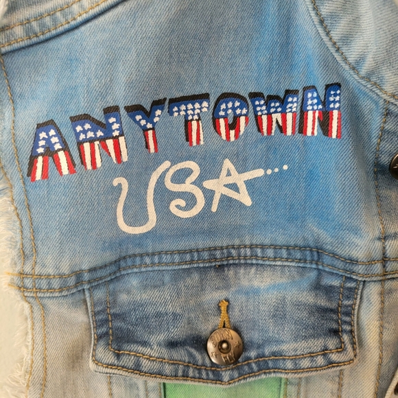 Born Fly Vintage denim vest - Picture 3 of 16